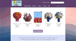 Desktop Screenshot of lilysfloristandgifts.com